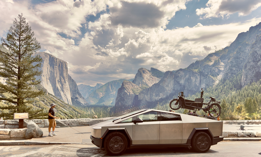 Cybertruck with BikeCarGo Explorer
